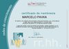 CERTIFICADO DE MEMBRESIA, "REDES DE CONOCIMIENTO UIM"