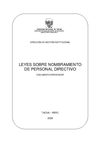 Leyes de nombramiento de Directores