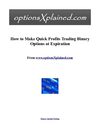 Binary Options Trading