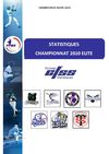 Statistiques du Championnat de France Elite au 5 septembre 2010