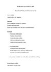 Planificação de uma actividade com RED