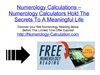 Numerology Calculations – Numerology Calculators Hold The Secrets To A Meaningful Life