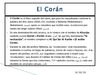 El coran,