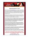 Approaching Women in Clubs