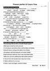Present perfect & Future Time