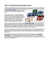 Tips in Finding Free Texas Poker Online