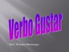 Verbo gustar