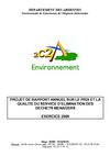 2C2A - Rapport annuel OM 2009