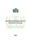 Modelo Pedagógico Institucional UTS 2005