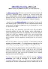 Offshore Outsourcing: A New Look