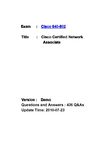 Test1pass free 640-802 IT Certification