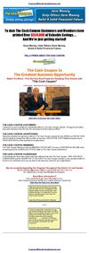 How to Save Money and Make Money With Cash Coupons 