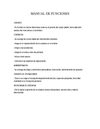 MANUAL DE FUNCIONES.