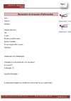 formulaire de demande d-information