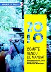 Compte rendu de mandat 2010 