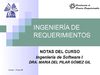 Requerimientos de software