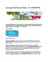 Amrapali Golf Homes Noida Extension Call @ +91 - 9560590750 