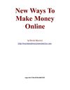 3 Easy Ways To Make Money Online