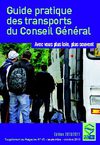 Guide pratique des transports du Conseil Général - édition 2010 - 2011