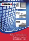 DEBAG - Meble ze stali nierdzewnej dla piekarni i cukierni - Katalog 2010-2011