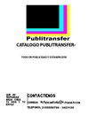 CATALOGO PUBLITRANSFER