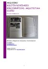 ArquiEbro nº 7. Boletín de novedades bibliográficas de Arquitectura y Diseño