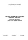 Limites physiques de la conversion analogique numérique