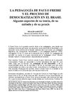 La pedagogía de Paulo Freire y el proceso de democratización en el Brasil 