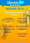 Dédicaces à la librarie de la Grotte (Rosaire 2010)