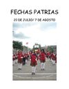 20 de julio - 7 de agosto