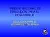 Educación para el desarrollo en África - IES Las Rozas (Las Rozas)