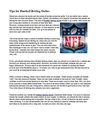 Tips for Football Betting Online