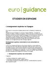 Etudier en Espagne