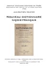 Jean-Baptiste CALVINO - Nouveau dictionnaire niçois-français