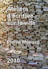 Atelier d'écriture sur la ville 