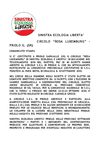 Si è costituito a Priolo Gargallo (SR) il Circolo “ROSA LUXEMBURG” di Sinistra ecologia e libertà