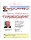 Salon Website Listings