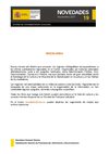 Boletín de novedades nº 19 del Centro de Documentación Cultural