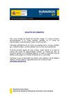 Boletín de Sumarios nº 7 del Centro de Documentación Cultural