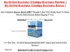M.O.B.S – My Online Business Strategy Review And Bonus