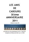 LES AMIS DE CABOURG DEMANDE SUBVENTIONS 2011