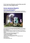 Service Apartments Bangalore Spacious Living Room With Balcony and a Fully Equipped Kitchen