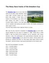 The Many Race tracks of the Breeders Cup