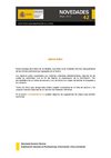 Boletín de novedades nº 42 del Centro de Documentación Cultural