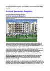 Serviced Apartments Bangalore -Luxury Holiday Accommodation That Delight Travellers
