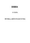 DBH4 1. gaia Musika, arte eta kultura