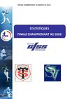 Statistiques Finale du Championnat de France de N2 - 2010