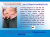 101 Ways To Lose Belly Fat- 5 ways to burn belly fat at home