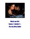 Watch Lost Girl S01E07 - The Itsy-Bitsy Spider