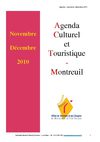 Agenda culturel et touristique de Montreuil novembre - décembre 2010